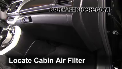 Cabin Filter Replacement Honda Accord 2013 2017 2015 Honda