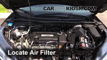 2016 Honda cr v engine air filter replacement