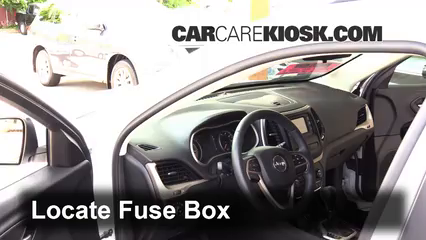 Interior Fuse Box Location 2014 2019 Jeep Cherokee 2015