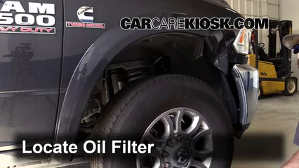 2011 ram diesel fuel filter change