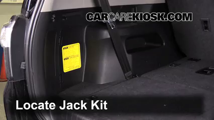 tire changing kit for car