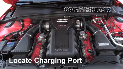 2015 Audi RS5 4.2L V8 Climatisation Ajouter du réfrigérant