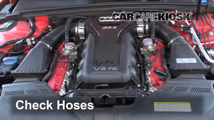 2015 Audi RS5 4.2L V8 Hoses