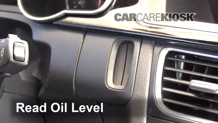 2015 Audi RS5 4.2L V8 Huile Vérifier le niveau de l'huile