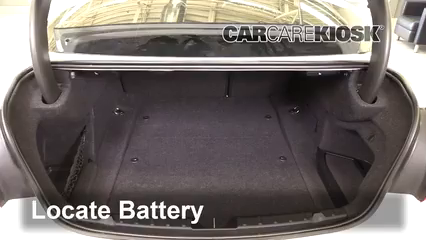 2015 BMW M4 3.0L 6 Cyl. Turbo Coupe Batería Limpiar batería y terminales