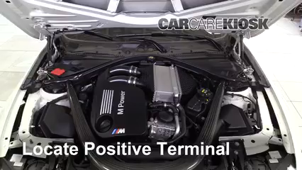 2015 BMW M4 3.0L 6 Cyl. Turbo Coupe Battery Jumpstart