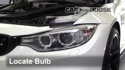 2015 BMW M4 3.0L 6 Cyl. Turbo Coupe Luces Luz de carretera (reemplazar foco) 