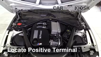 Battery Replacement: 2015 BMW M4 3.0L 6 Cyl. Turbo Coupe