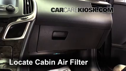 2015 Buick LaCrosse Leather 3.6L V6 FlexFuel Filtre à air (intérieur)