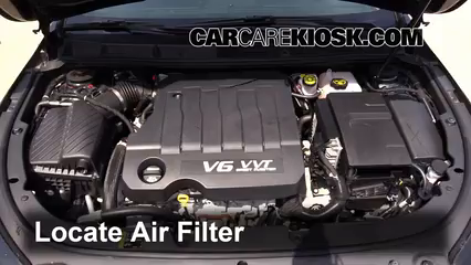2015 Buick LaCrosse Leather 3.6L V6 FlexFuel Filtre à air (moteur)