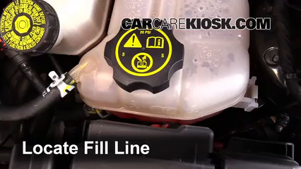 Coolant Level Check 2010 2016 Lacrosse 2010 Buick Lacrosse Cxs 3 6l V6