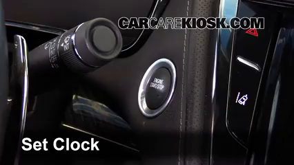2015 Cadillac CTS 2.0L 4 Cyl. Turbo Clock