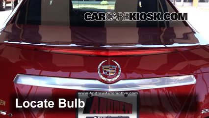 2015 Cadillac CTS 2.0L 4 Cyl. Turbo Éclairage Feu de freinage central (remplacer l'ampoule)