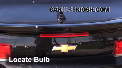 2015 Chevrolet Camaro LT 3.6L V6 Convertible Éclairage Feu de freinage central (remplacer l'ampoule)