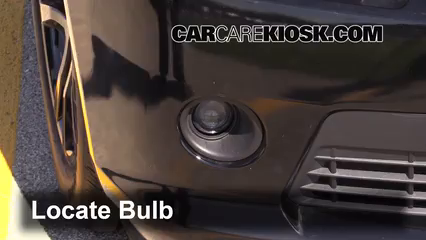 2015 Chevrolet Camaro LT 3.6L V6 Convertible Éclairage Feu antibrouillard (remplacer l'ampoule)