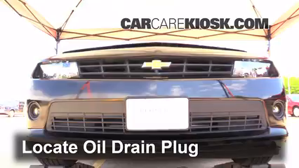 2015 Chevrolet Camaro LT 3.6L V6 Convertible Oil Change Oil and Oil Filter