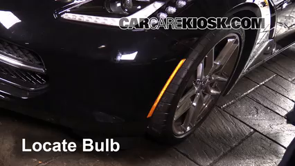 2015 Chevrolet Corvette Stingray 6.2L V8 Convertible Lights Parking Light (replace bulb)