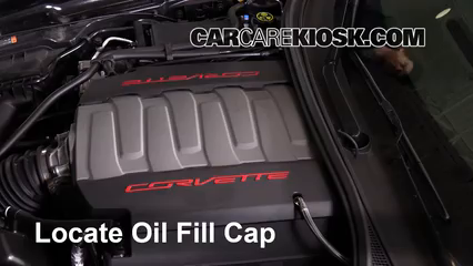 2015 Chevrolet Corvette Stingray 6.2L V8 Convertible Huile Ajouter de l'huile