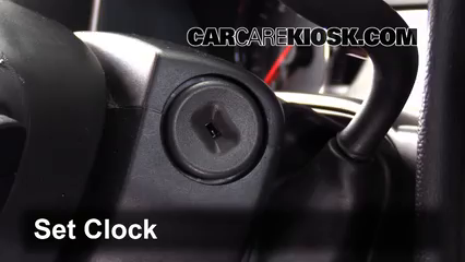 2015 Chevrolet Silverado 1500 LT 4.3L V6 FlexFuel Extended Cab Pickup Clock