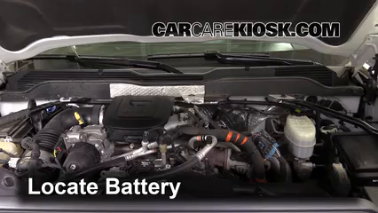 2015 Chevrolet Silverado 2500 HD LT 6.6L V8 Turbo Diesel Crew Cab Pickup Battery