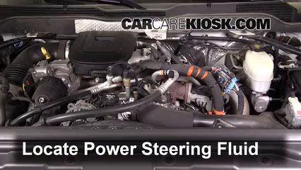 2015 Chevrolet Silverado 2500 HD LT 6.6L V8 Turbo Diesel Crew Cab Pickup Power Steering Fluid