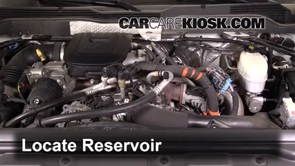 2015 Chevrolet Silverado 2500 HD LT 6.6L V8 Turbo Diesel Crew Cab Pickup Windshield Washer Fluid