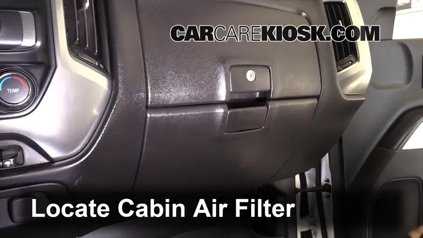 2015 Chevy 2500 Cabin Air Filter