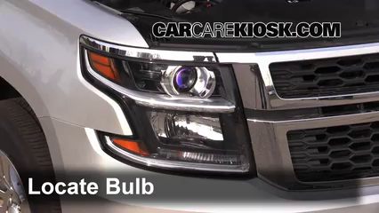 2015 Chevrolet Suburban LT 5.3L V8 FlexFuel Lights Daytime Running Light (replace bulb)