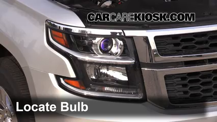 2015 Chevrolet Suburban LT 5.3L V8 FlexFuel Lights Parking Light (replace bulb)