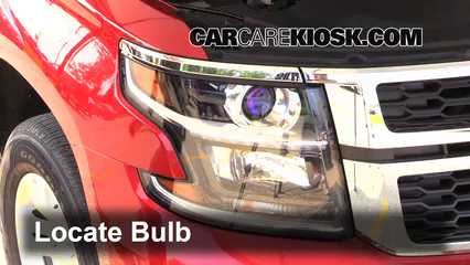 2015 Chevrolet Tahoe LT 5.3L V8 FlexFuel Lights Headlight (replace bulb)