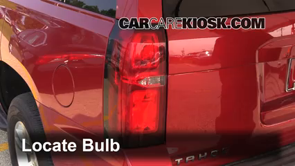 2015 Chevrolet Tahoe LT 5.3L V8 FlexFuel Éclairage Feux de marche arrière (remplacer une ampoule)