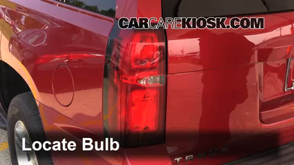 2015 Chevrolet Tahoe LT 5.3L V8 FlexFuel Éclairage Feux de position arrière (remplacer ampoule)