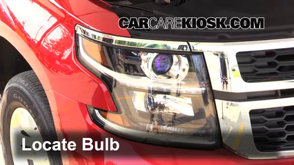 2015 Chevrolet Tahoe LT 5.3L V8 FlexFuel Éclairage Feu clignotant avant (remplacer l'ampoule)