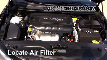 2015 Chrysler 200 Limited 2.4L 4 Cyl. Sedan (4 Door) Air Filter (Engine)