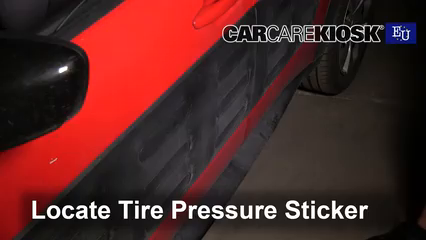2015 Citroen C4 Cactus Feal 1.2L 3 Cyl. Turbo Pneus et roues Vérifier la pression des pneus