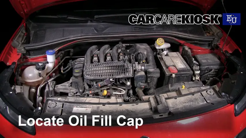 Oil & Filter Change 2015 Citroen C4 Cactus Feal 1.2L 3 Cyl. Turbo