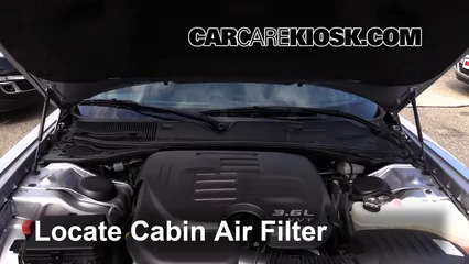 2015 Dodge Challenger SXT Plus 3.6L V6 FlexFuel Air Filter (Cabin)