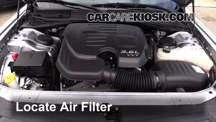 2015 Dodge Challenger SXT Plus 3.6L V6 FlexFuel Filtro de aire (motor)