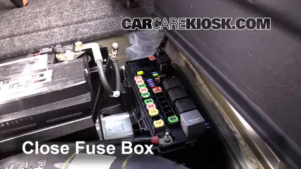 dodge charger fuse box cover