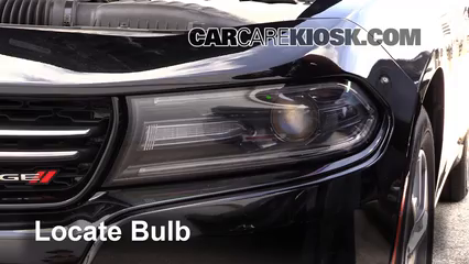 2015 Dodge Charger SE 3.6L V6 FlexFuel Luces Luz de giro delantera (reemplazar foco)