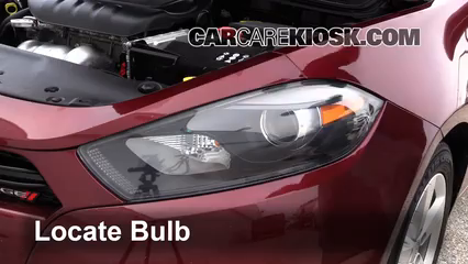 2015 Dodge Dart SXT 2.4L 4 Cyl. Lights Parking Light (replace bulb)