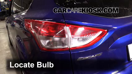 2015 Ford Escape SE 1.6L 4 Cyl. Turbo Luces Luz de giro trasera (reemplazar foco)