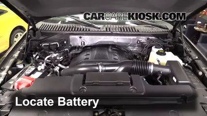 2015 Ford Expedition Platinum 3.5L V6 Turbo Battery Replace