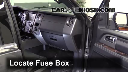 Interior Fuse Box Location: 2007-2017 Ford Expedition - 2015 Ford