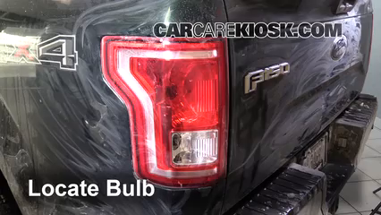 2015 Ford F-150 XLT 3.5L V6 Turbo Crew Cab Pickup Luces Luz de reversa (reemplazar foco)