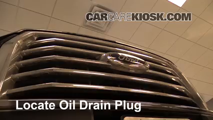2015 Ford F-150 XLT 3.5L V6 Turbo Crew Cab Pickup Aceite Cambiar aceite y filtro de aceite