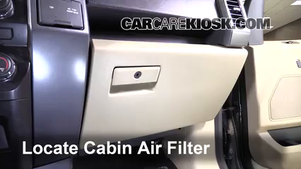 Cabin Filter Replacement: Ford F-150 2015-2019 - 2015 Ford F-150 XLT 3