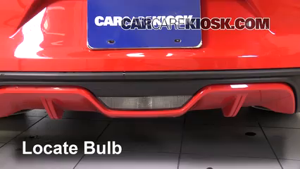 2015 Ford Mustang EcoBoost 2.3L 4 Cyl. Turbo Éclairage Feux de marche arrière (remplacer une ampoule)