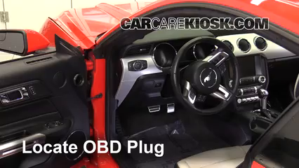 2015 Ford Mustang EcoBoost 2.3L 4 Cyl. Turbo Compruebe la luz del motor