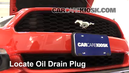 2015 Ford Mustang EcoBoost 2.3L 4 Cyl. Turbo Oil Change Oil and Oil Filter